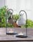 7.5" White Porcelain Tear Drop Tea Candle Oil Warmer